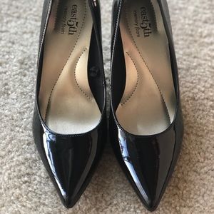 Brand new black kitten heels size 5.5